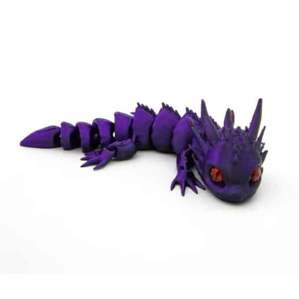 Charming Vibrant Customized 3D Dragon with Realistic Eyes - Image 8