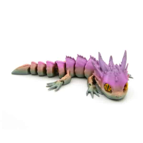 Charming Vibrant Customized 3D Dragon with Realistic Eyes - Image 9