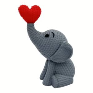 Elephant with Blowing Heart
