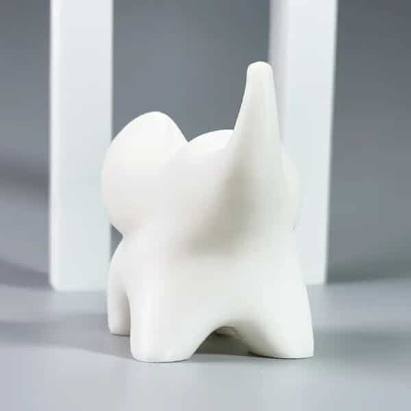 Customized 3D Printed Movable White Elephant Toy for Children - Image 2