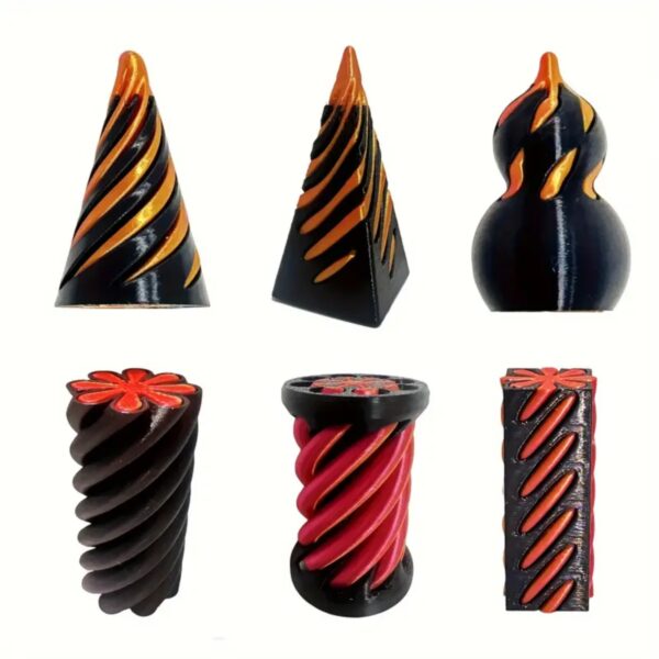 3D Printed Spiral Impossible Cone Fidget Toy for Children - Image 3