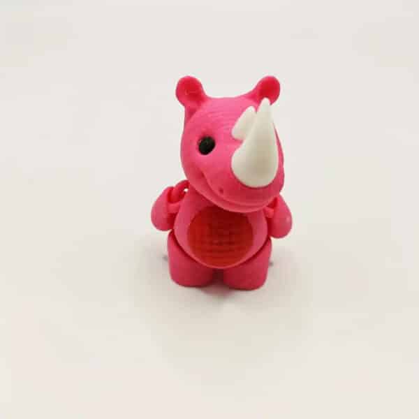 3D Movable Rhinoceros