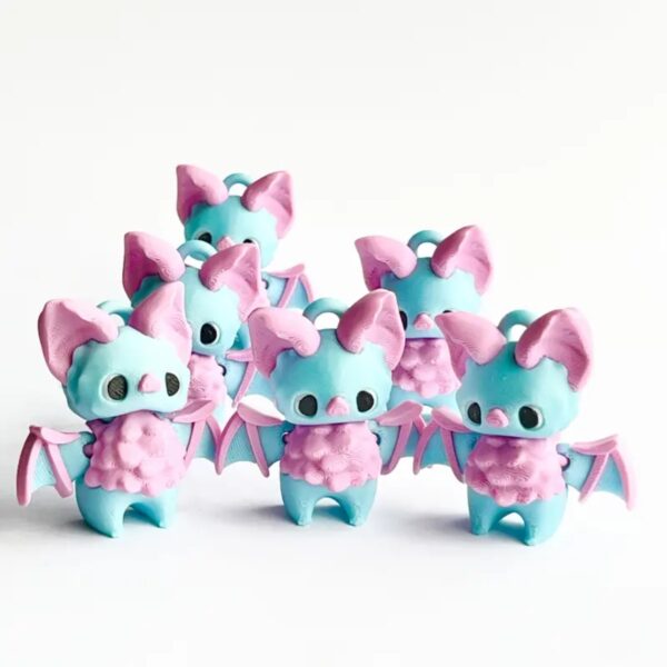 Customized 3D Printed Movable Bat Toy for Children's - Image 2