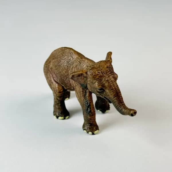 3D Printed Customized Brown Elephant Toy for Children - Image 2