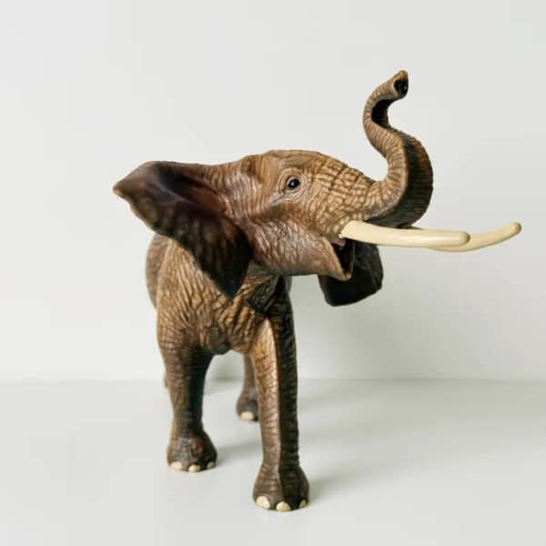 3D Printed Customized Brown Elephant Toy for Children - Image 4
