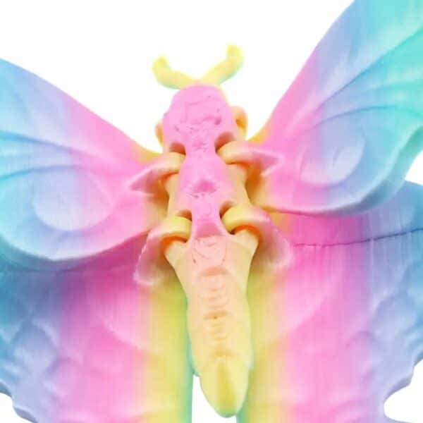 Customized 3D Printed Gradient Butterfly with Movable Joints - Image 2