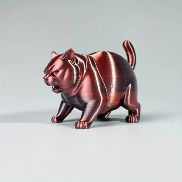 Personalized 3D Printed Angry Cat Toy for Childrens - Image 2