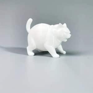 3D Printed Angry Cat