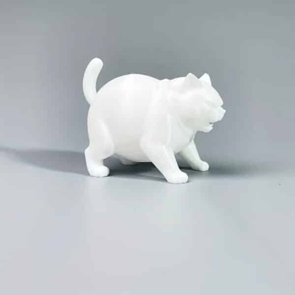 3D Printed Angry Cat