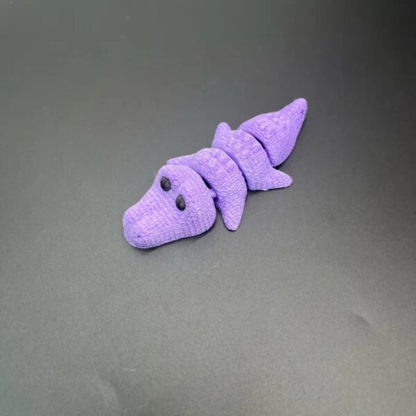 Customized 3D Printed Movable Crocodile Toy for Children's - Image 3