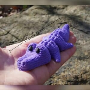 Movable Crocodile Toy