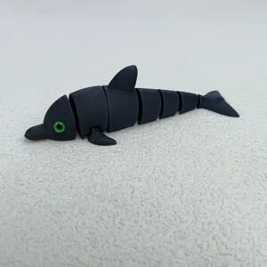 Dolphin with Realistic Eyes