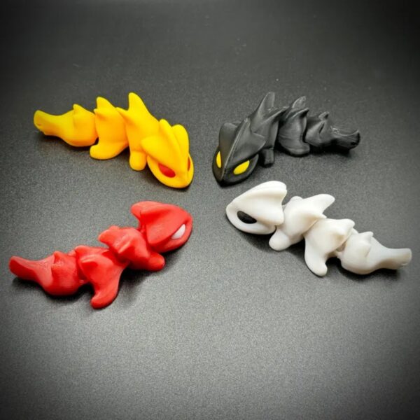 3D Printed Customizable Mini Dragon Toy for Children - Image 4
