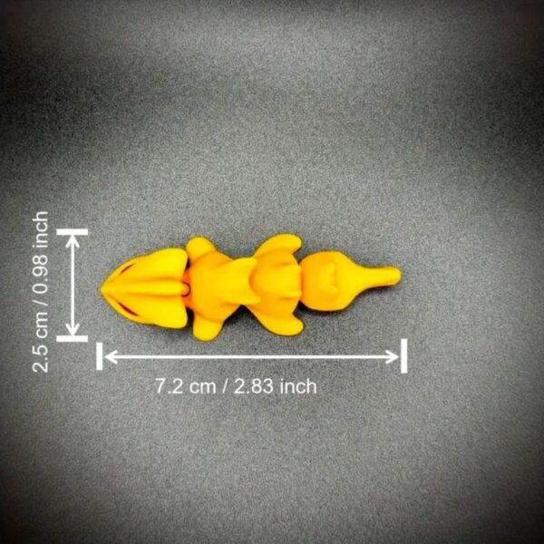 3D Printed Customizable Mini Dragon Toy for Children - Image 2