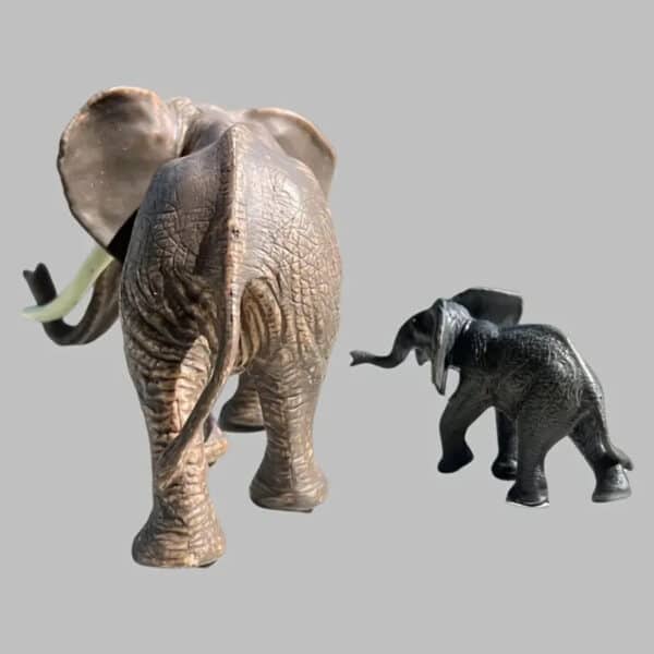 Customized 3D Printed Elephant Father Son Toy for Children - Image 5