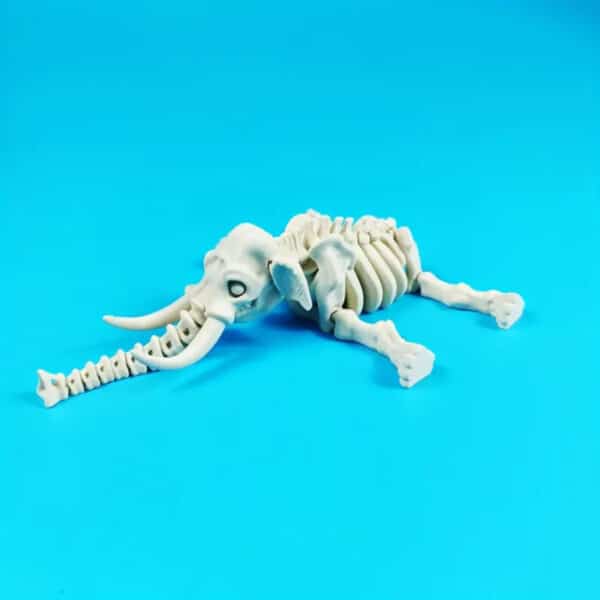 Customized 3D Printed Poseable Elephant Toy for Kids - Image 4