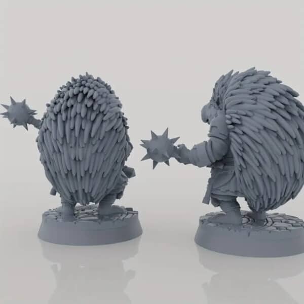 Customized 3D Printed Fantasy Hedgehog Models for Children - Image 3