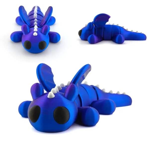 Articulated 3D Printed Highland Cow Toy for Childrens - Image 3