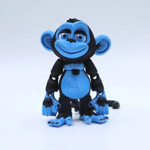Customizable 3D Printed Funny Long Tail Monkey Prank Toy - Image 2