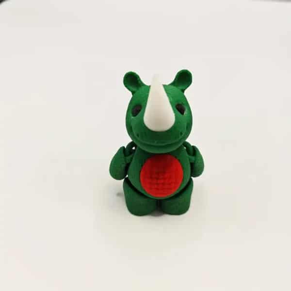 3D Poseable Rhinoceros