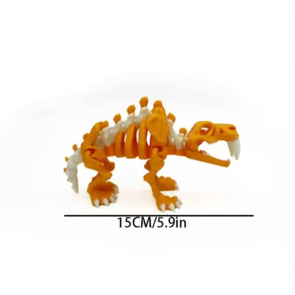 Customizable 3D Printed Saber Toy with Articulated Joints - Image 4