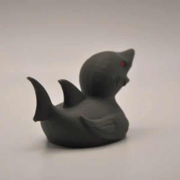Articulated 3D Printed Shark Duck Statue Toy for Kids - Image 5