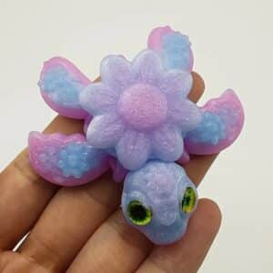 Turtle with Realistic Eyes