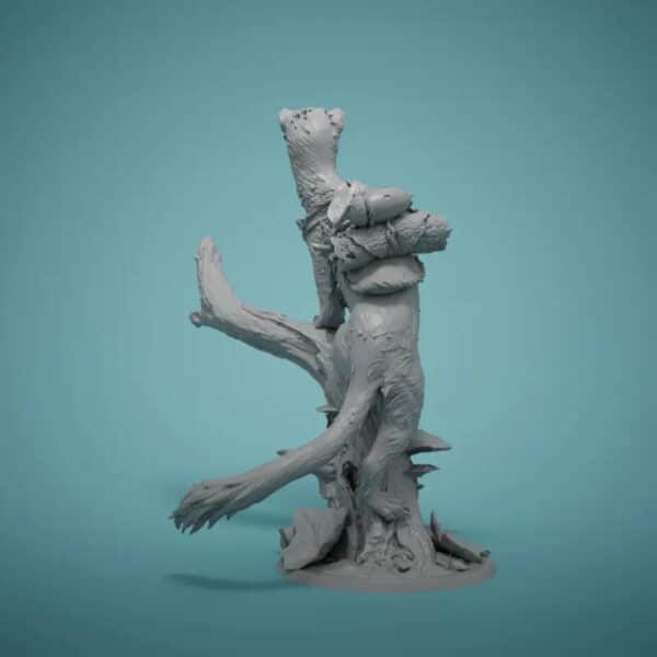 Customized 3D Printed Charming Gray Weasel Miniature - Image 4
