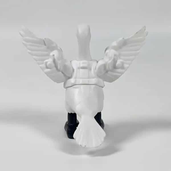 Articulated 3D Printed White Goose Toy for Children's - Image 4