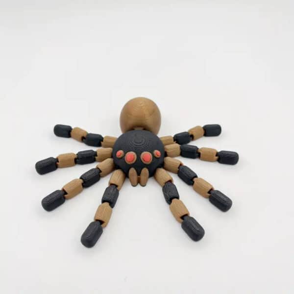 Creative 3D Printed Articulated Spider Ornament Toy for Kids - Image 5