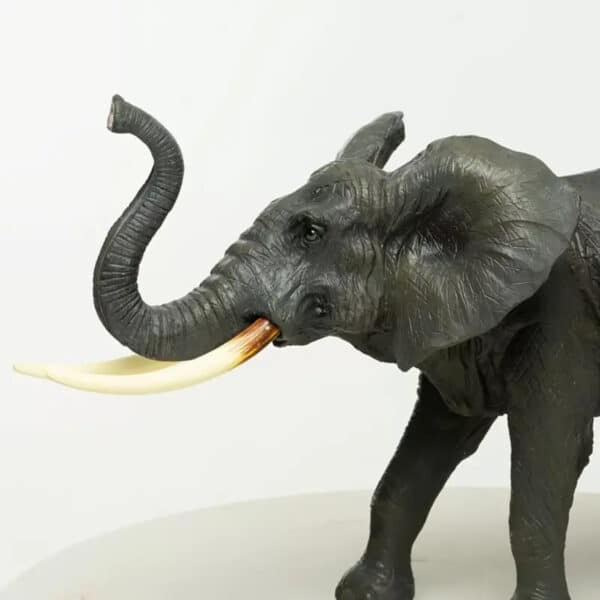 Customizable 3D Printed African Elephant Toy for Children - Image 3