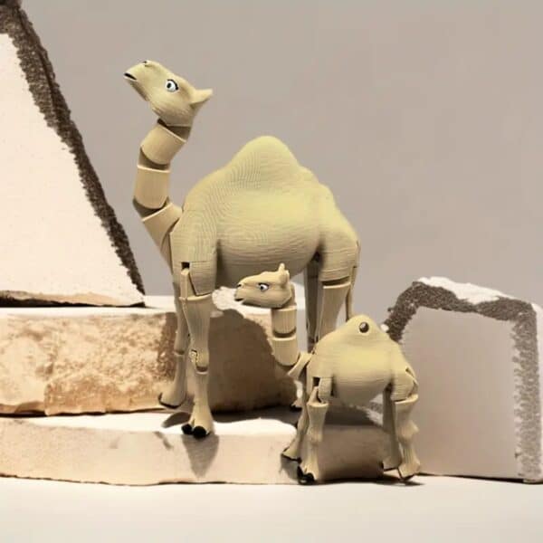 Customized Articulated 3D Camel Toy for Children’s - Image 2
