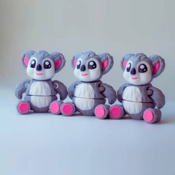 Articulated Customized 3D Koala Toy for Children - Image 4