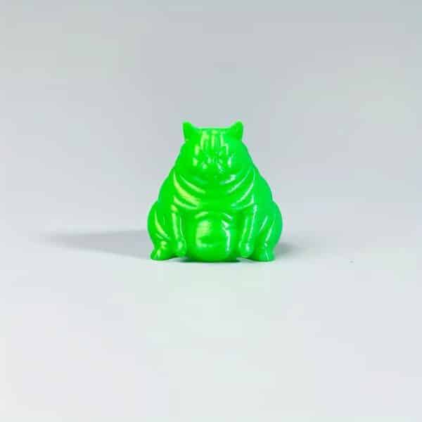 Articulated 3D Printed Chubby Cat Toy for Children's - Image 2