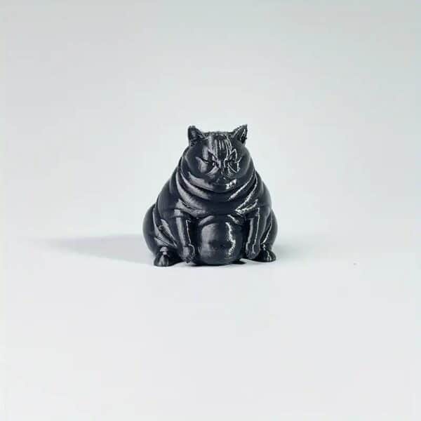 Articulated 3D Printed Chubby Cat Toy for Children's - Image 4