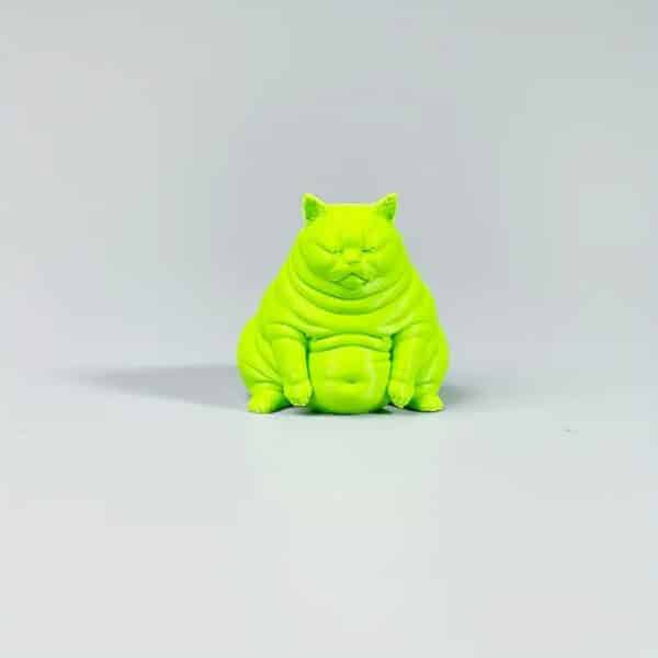 Articulated 3D Printed Chubby Cat Toy for Children's - Image 6