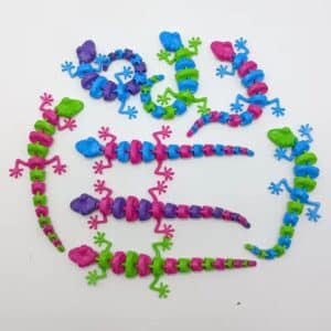 Customizable Gecko Toy