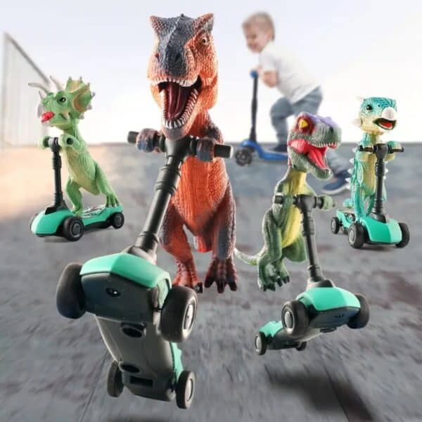 Customized 3D Printed Dinosaur Scooter Toys for Kids - Image 3