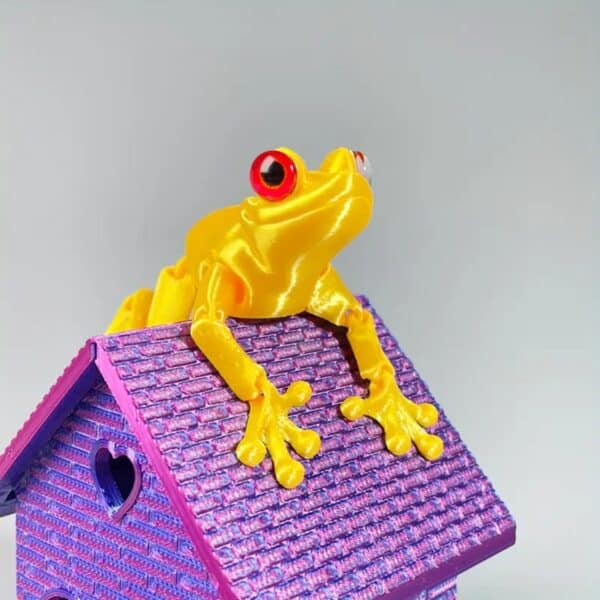 Movable Joints 3D Customizable Frog Toy for Childrens - Image 3