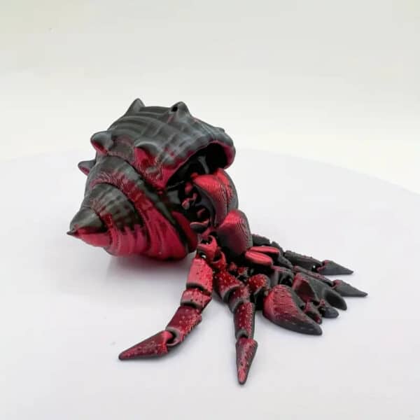 3D Customizable Hermit Crab Toy with Movable Joints - Image 5