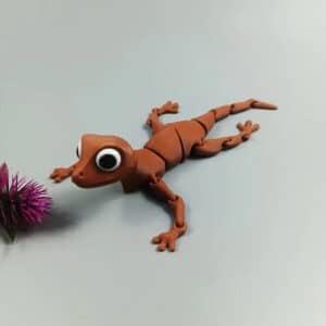 3D Printed Poseable Lizard