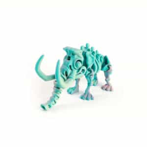 Movable Mammoth with Customizable Parts
