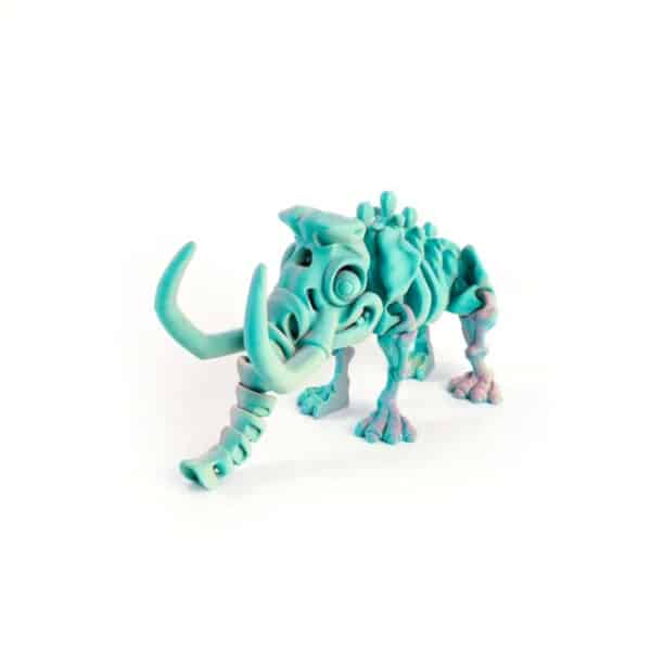 Movable Mammoth with Customizable Parts
