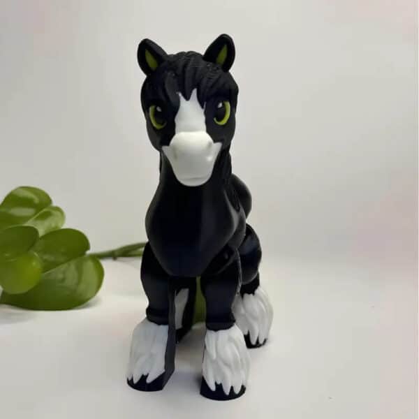Articulated 3D Printed Cute Realistic Pony Toy for Children's - Image 2