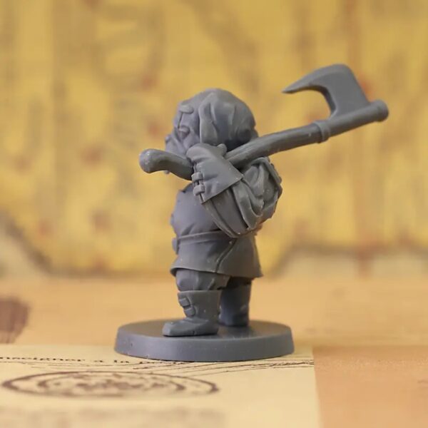 Customized 3D Printed Axe Dog Miniature Toy for Children - Image 3