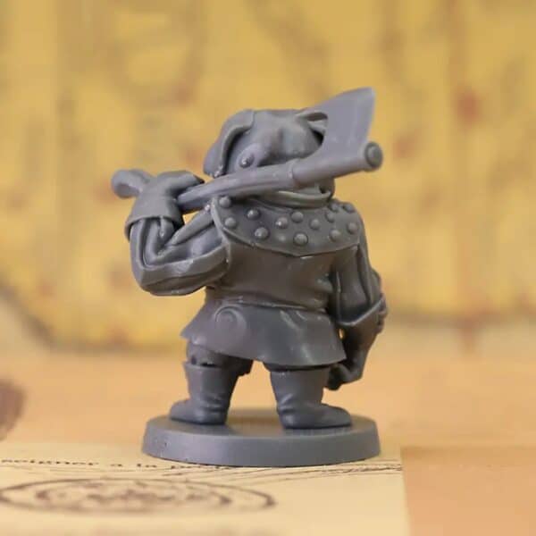 Customized 3D Printed Axe Dog Miniature Toy for Children - Image 5
