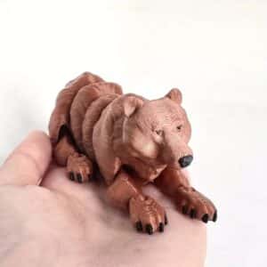 3D Printed Brown Bear