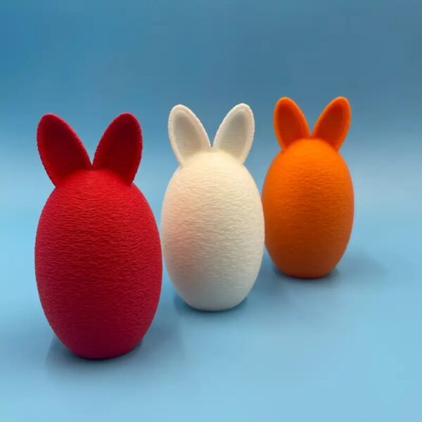 Adorable Charming 3D Bunny Shape Egg Toy for Children - Image 2