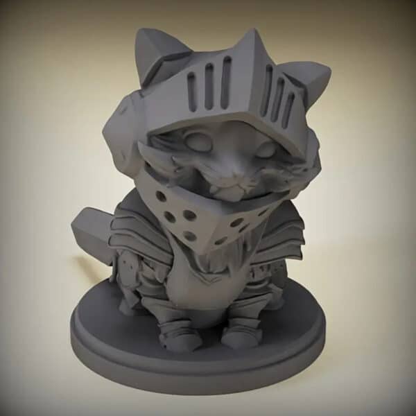 Cat Knight Miniature Models