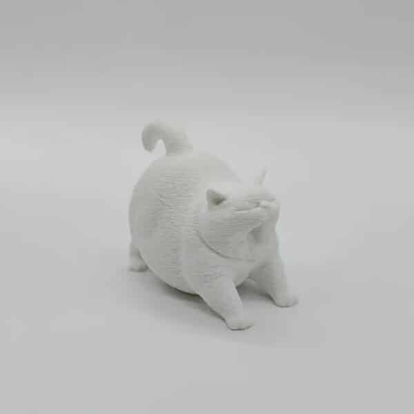 Articulated Yawning Cat